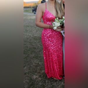 Pink Sparkly Prom dress